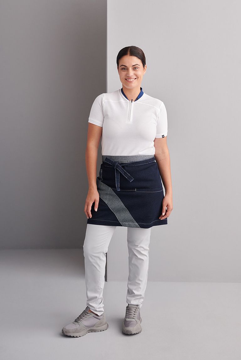 Delantal Francés Cerrado Denim